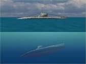 Test unseres ersten U-Bootes in der Spiel Engine